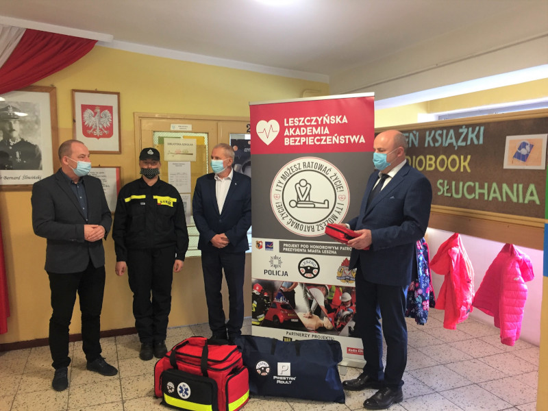 Inauguracja działalności Centrum Edukacji Bezpieczeństwa w gminie Poniec