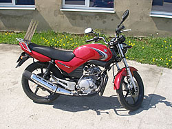 Motocykl Yamaha YBR125